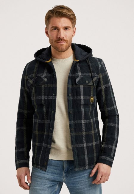 PME Legend Window Check Shirtjacket