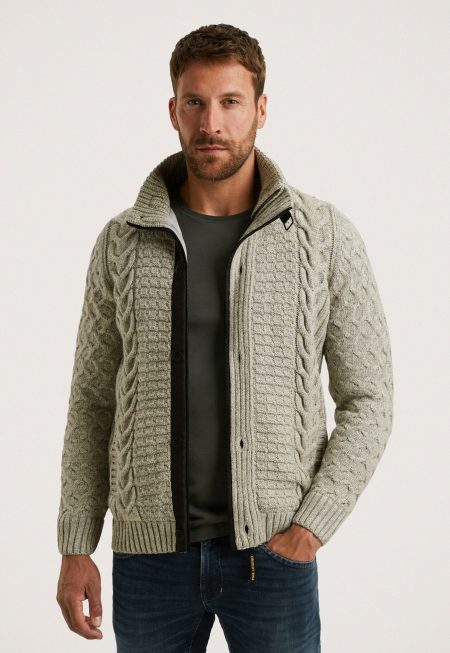 PME Legend Yarn Knit Zip Vest