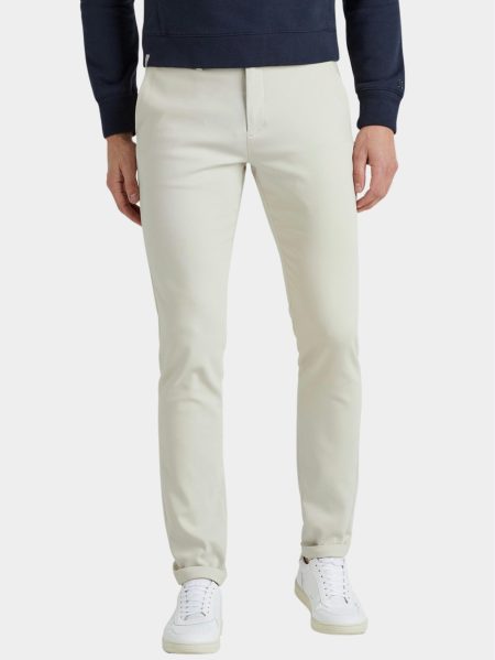 Cast Iron Katoenen Broek Beige RISER CHINO RISER STRETCH CTR2302600/8004