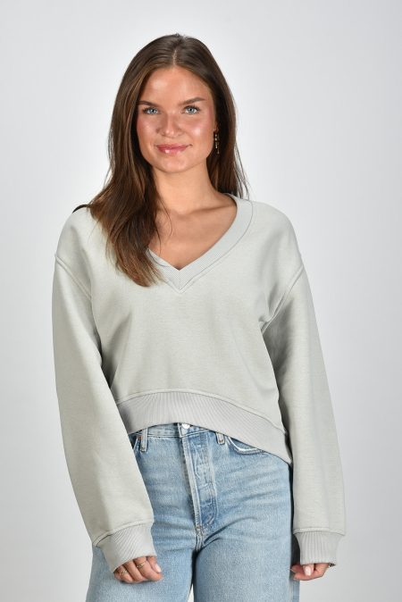 RAE trui Lunar sky grey