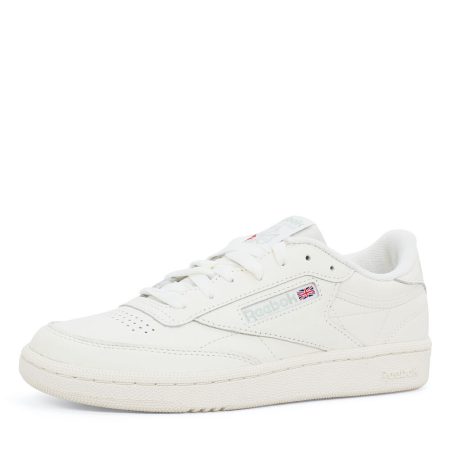 Reebok Club C 85 dames sneaker wit groen-36