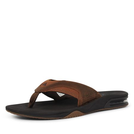 Reef Fanning heren slippers bruin-40