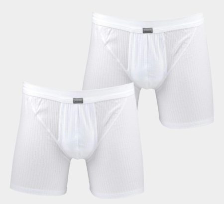 Schiesser Boxer Wit ondergoed boxer wit 2pack 103399/100