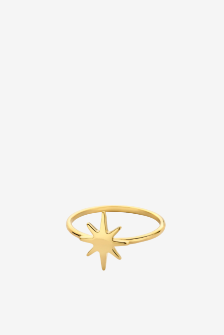 Just Franky ring Universe Ster geelgoud
