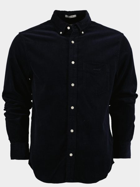 Gant Casual hemd lange mouw Blauw Reg UT Corduroy Shirt 3230228/433