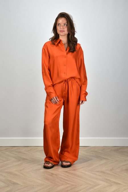 RÓHE broek 415-30-083 burnt orange