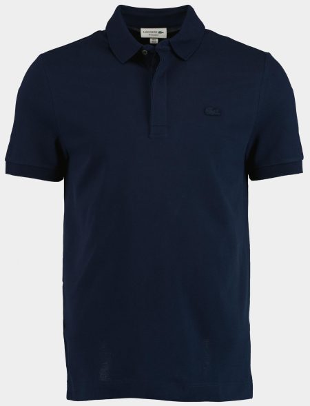 Lacoste Polo korte mouw Blauw slim fit model Paris PH5522/166