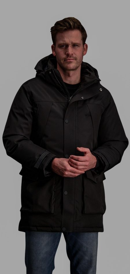 Cars Jeans Winterjack Zwart CJ - Genova 80174/01