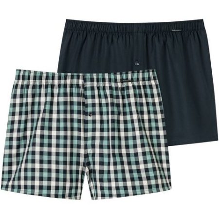 Schiesser Geweven boxershort "Boxershorts Multipacks" (2 stuks