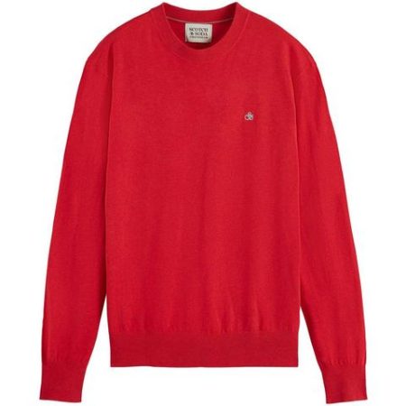 Scotch & Soda Trui met ronde hals Essentials - Ecovero viscose-blend crewneck pullover