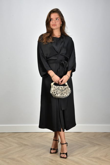 Sea Me Happy jurk Olivia Satin black