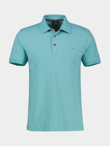 Lerros Polo korte mouw Blauw 2533229/456