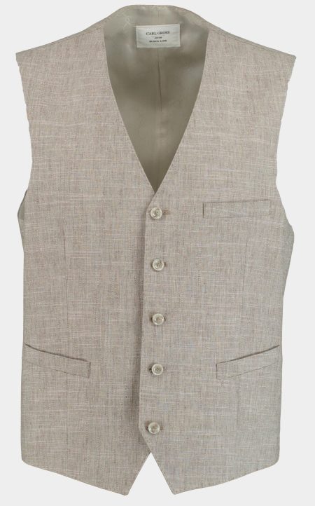 Carl Gross Black Line Gilet Mix & Match Beige Weste/Waistcoat CG Waldo 45.111S0 / 145150/71