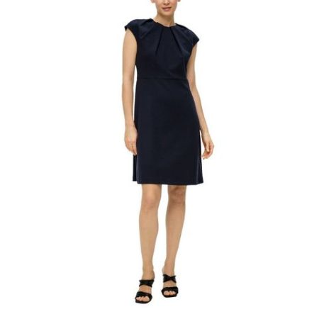 s.Oliver BLACK LABEL Midi-jurk met stretch