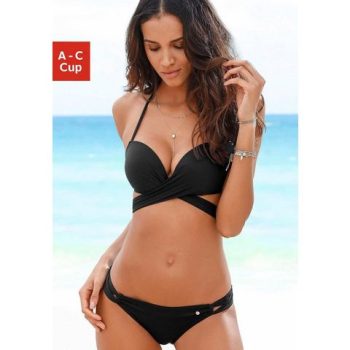 s.Oliver RED LABEL Beachwear Push-upbikini met extra strikbandjes