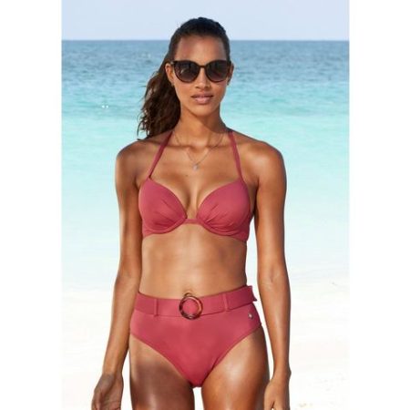 s.Oliver RED LABEL Beachwear Push-upbikinitop Rome in verschillende unikleuren