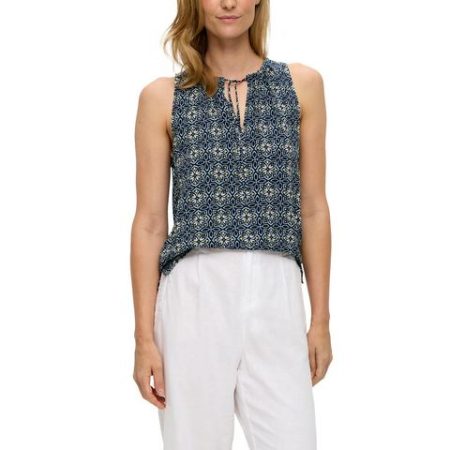 s.Oliver Top met print all-over