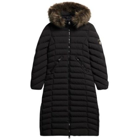 Superdry Gewatteerde jas Fuji neppe Hooded Longline