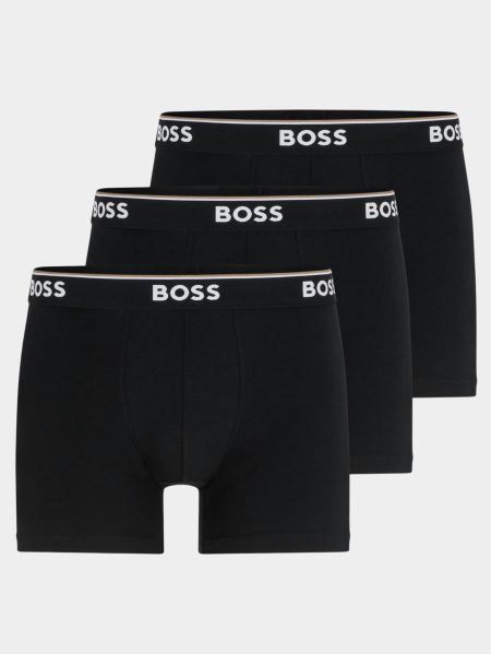 BOSS Black Boxer Zwart BoxerBr 3P Power 10242934 01 50475282/001