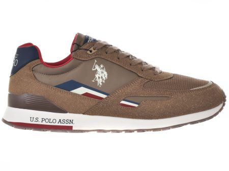 U.S. Polo Assn. - Heren - Tabry Sneakers - Bruin/Multicolour - Maat 43