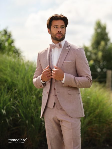 Immediate Kostuum Roze Florence 3-delig 367-25120/61