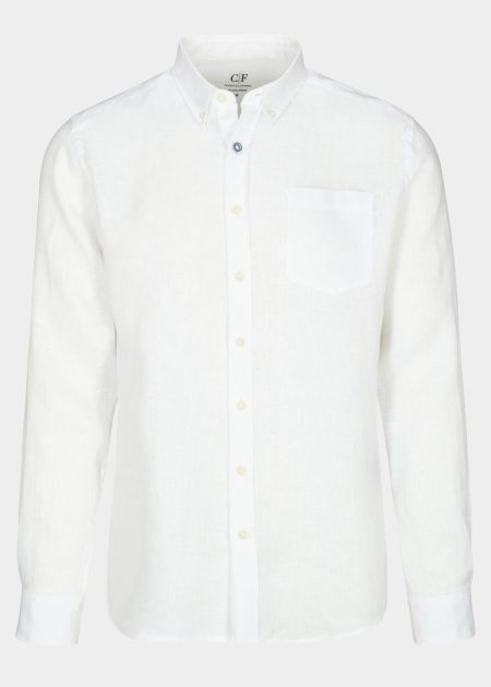 Commander Casual hemd lange mouw Wit 213013076/106