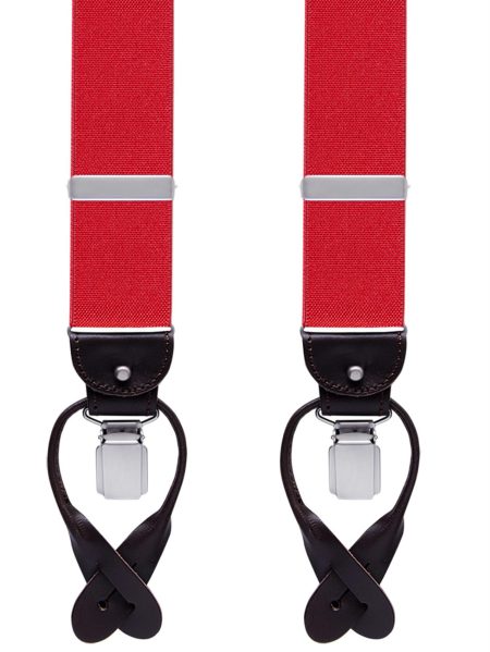 Profuomo Bretels Rood Lambert PP1L00001/C