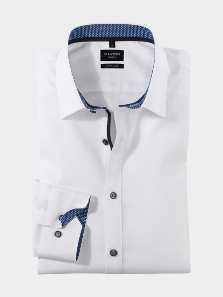 Olymp Business hemd lange mouw Wit 077464/18