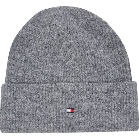 Tommy Hilfiger Gebreide muts ESSENTIAL FLAG FUZZY BEANIE