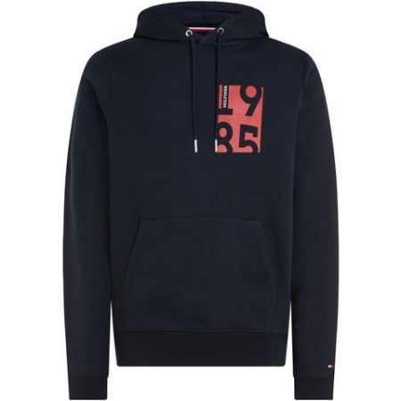 Tommy Hilfiger Sweatshirt BT-CHEST PRINT HOODY-B