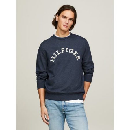 Tommy Hilfiger Sweatshirt HILFIGER ARCHED HTR SWEATSHIRT