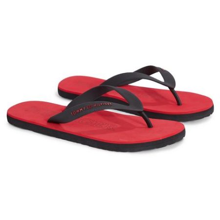 Tommy Hilfiger Teenslippers RUBBER HILFIGER BEACH SANDAL zomerschoen