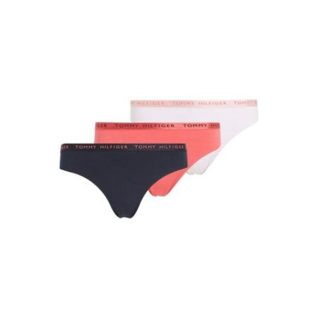 Tommy Hilfiger Underwear Slip SHINE 3 PACK THONG GIFTING met tommy hilfiger logoband (Set van 3)