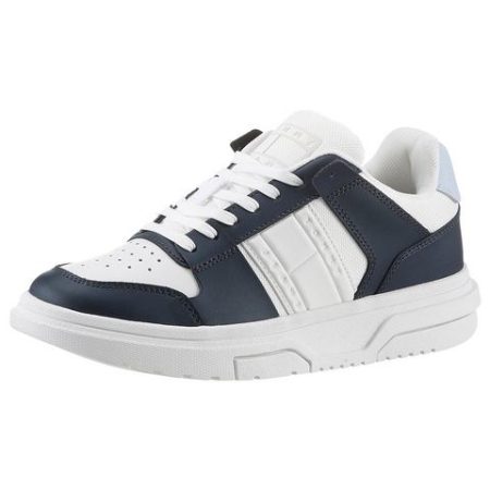 TOMMY JEANS Plateausneakers TJW SKATE SNEAKER MAT MIX in casual basket-look