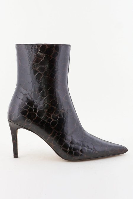 Toral enkellaarsjes TL-TAMARA tartaruga opaco t.d.m chocolate