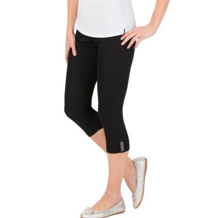 Trigema Legging TRIGEMA legging 7/8 met kristallen (1-delig)