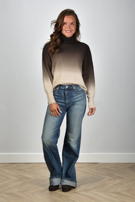 Les Tricots de Lea trui Myprincess 37057 mocha (Copy)