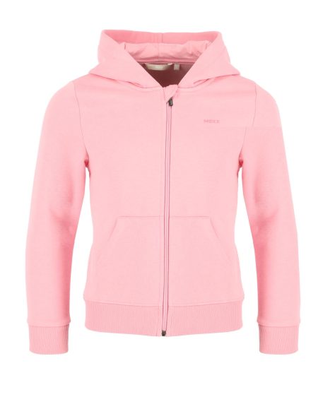 Hooded zipthrough Bright Pink