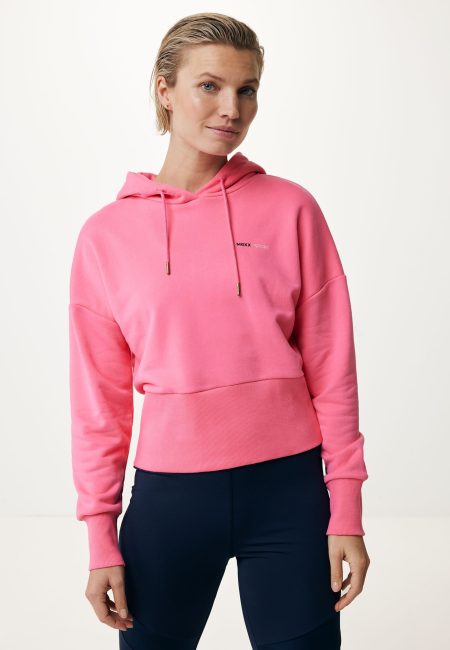 Hooded Sweater Neon Roze