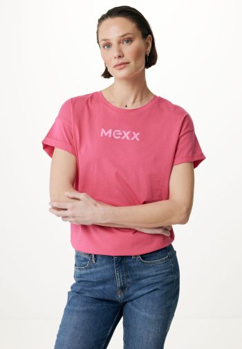 Fay Basic Oversized Tee Hot Pink