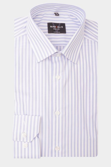 Marvelis Business hemd lange mouw Blauw 755644/11