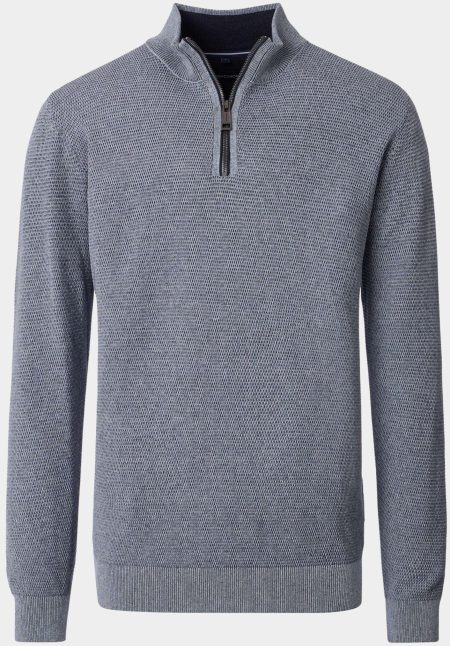 Casamoda Vest Blauw Stricktroyer SNOS 454479000/117