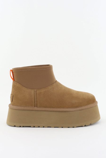 UGG enkellaarsjes Classic Mini Dipper 1168170 chesnut
