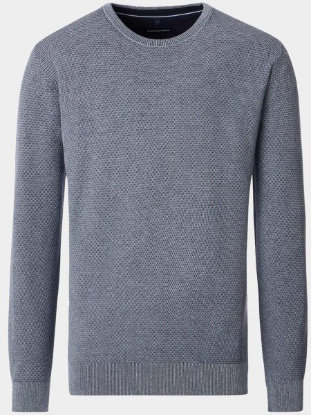 Casamoda Pullover Blauw Pullover