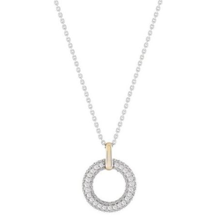 UNIKE JEWELLERY Ketting met hanger CLASSY BOLD CIRCLE ROUND