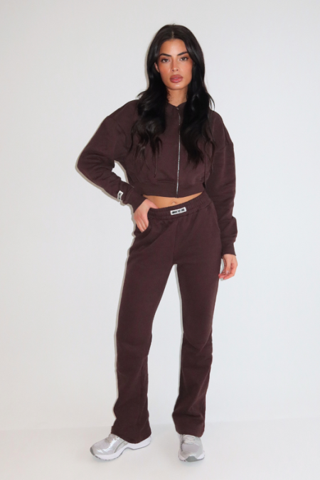 Unique The Label Molly Trainingspak Dames Bruin - Maat XL - Kleur: Bruin | Soccerfanshop