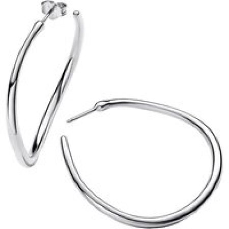 Pandora Oorbellen - Sterling silver hoop earrings in silver