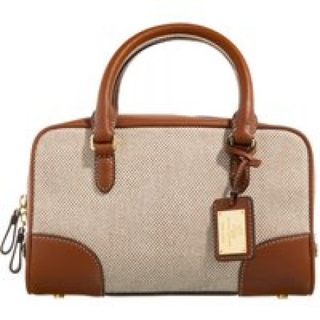 Lauren Ralph Lauren Bowlingtas - Emerie Satchel Small in beige