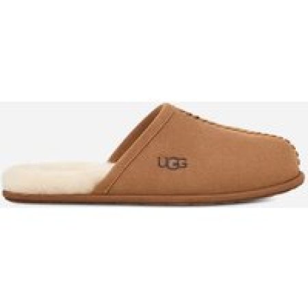 UGG® Scuff Deco Suede-pantoffel voor heren  in Brown