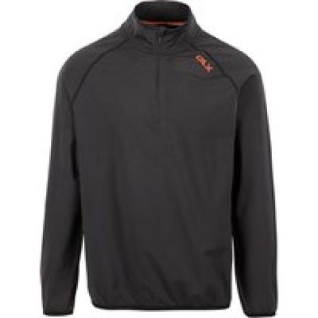 Trespass Heren hulton dlx half zip fleece top